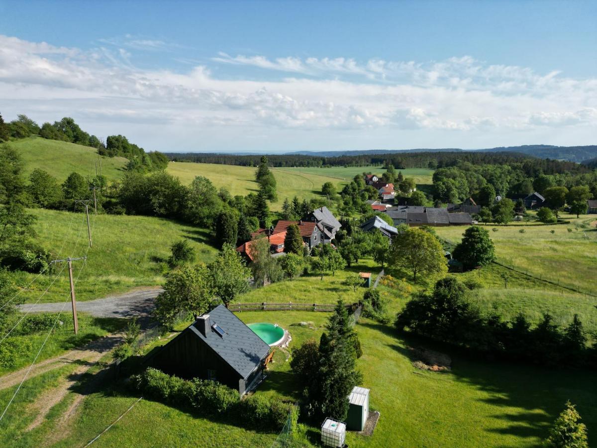 Ferienhaeuschen Blessberg Villa Schalkau Eksteriør billede