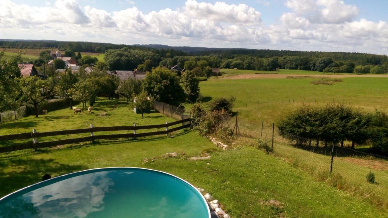 Ferienhaeuschen Blessberg Villa Schalkau Eksteriør billede