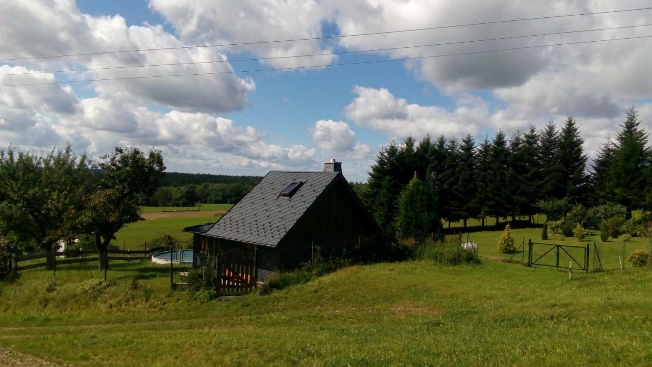 Ferienhaeuschen Blessberg Villa Schalkau Eksteriør billede